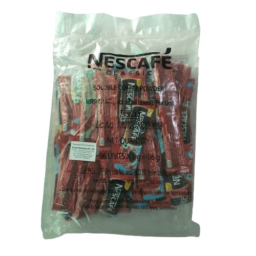 Nescafe Classic Coffee, 129.6gm (144 Packets x 0.9gm)