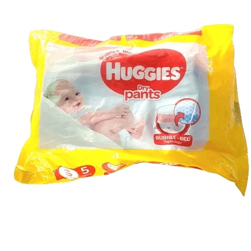 Huggies Dry Pants Large (9-14kg), 5 pants