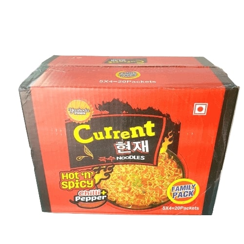 Current Hot 'n' Spicy Noodles, 1 Carton (20 pcs)