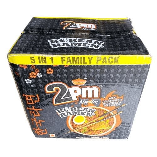 2pm Korean Ramen Noodles, 1 Carton (20 pcs)