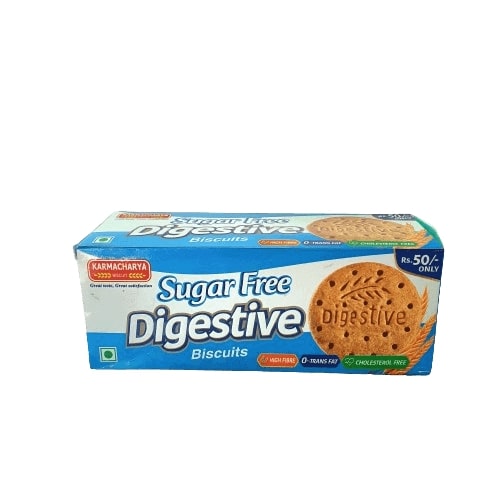 Karmacharya Sugar Free Digestive Biscuit, 120gm