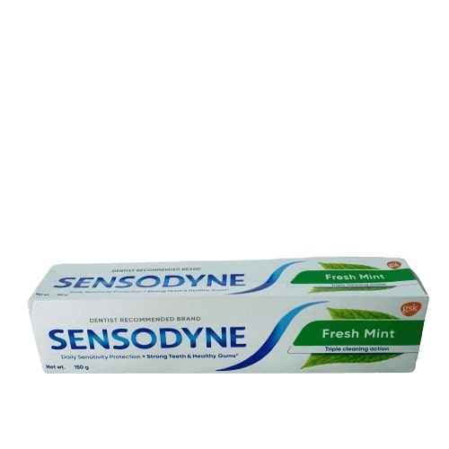 Sensodyne Toothpaste Fresh Mint, 150gm