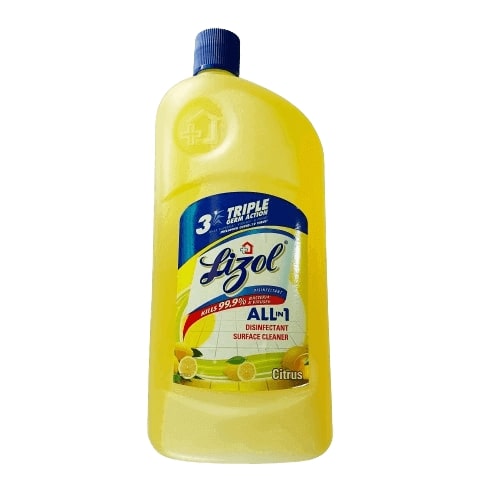 Lizol Disinfectant Surface & Floor Cleaner - Citrus, 975ml