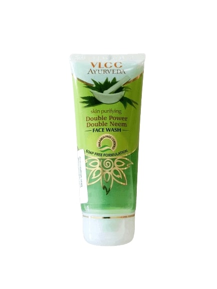 VLCC Ayurveda Double Power Double Neem Facewash, 100ml