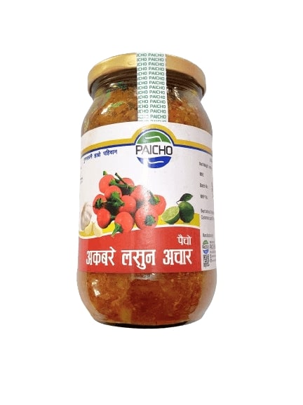 Paicho Akabare Garlic Pickle, 400gm