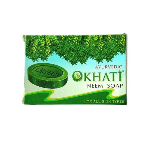 Okhati Ayurvedic Neem Soap, 75gm