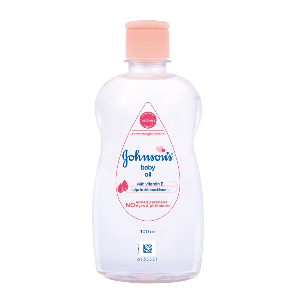 Johnson's Baby Oil Vitamin-E, 100ml
